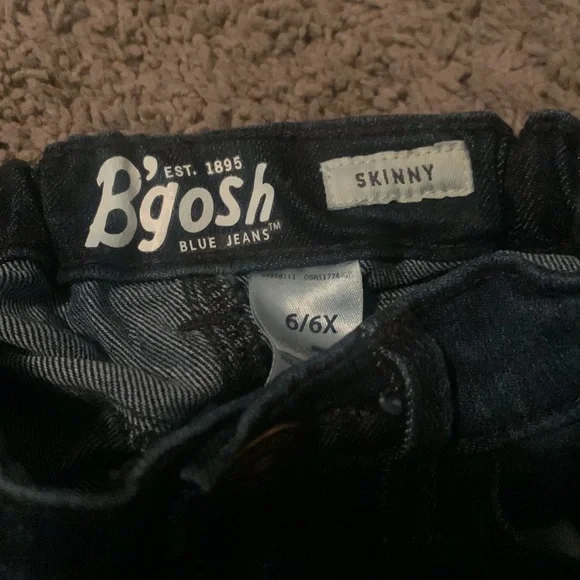 Girl’s Size 6 Adjustable Waist Jeans Lot of 3 Cute & Trendy ♥️ - Picture 4 of 7